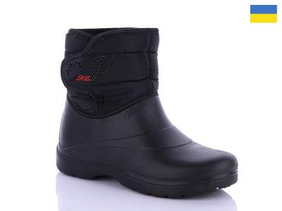 Ботинки женские KH Shoes (36-40) 421 черный (деми)