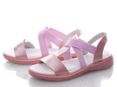 Босоножки детские для девочек OkShoes (32-37) 100-1 (лето)