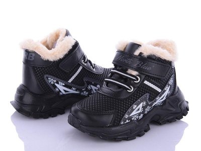 Детские зимние кроссовки для мальчиков OkShoes (20-25) 3301-9 евромех (зима)