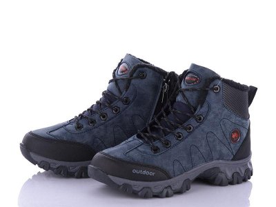 Ботинки подростковые зима OkShoes (36-39) 3305-3 евромех (зима)