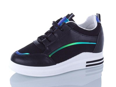 Сникерсы женские Marlen (36-41) N10 black (деми)