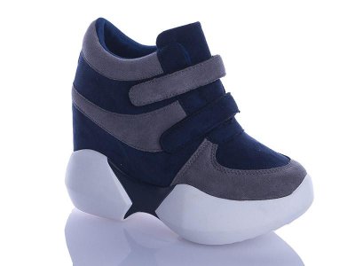 Сникерсы женские Marlen (36-41) QQ529 navy (деми)