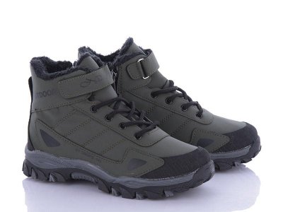 Детские зимние кроссовки для мальчиков OkShoes (28-35) 3304-79 евромех (зима)