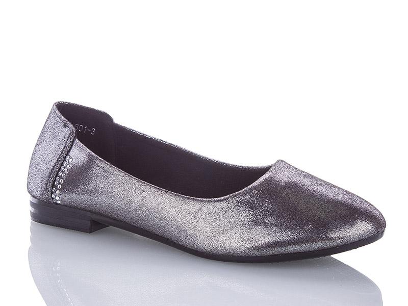 Балетки женские QQ Shoes (36-41) 601-3 (деми)