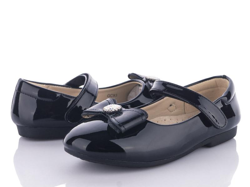 Туфли для девочек Clibee (31-36) GC93 black (деми)