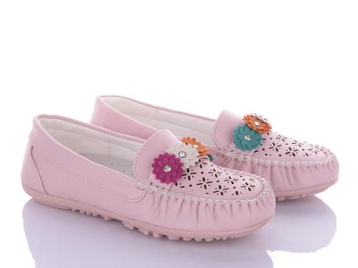Мокасины детские Style baby-Clibee (27-32) 1214 pink (лето)