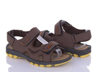 Босоножки подростковые Violeta (36-41) PL5-SSD4021 brown (лето)
