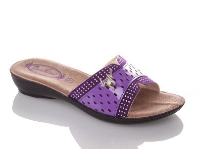 Шлепанцы детские DeMur (26-30) G810B-purple (лето)