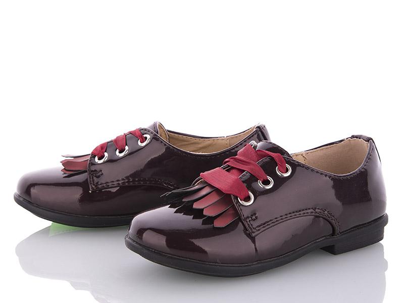 Туфли для девочек Clibee (25-30) Q18-32 red (деми)