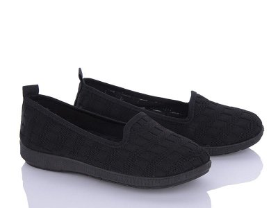 Туфли женские Sila (36-41) YC198 black (лето)