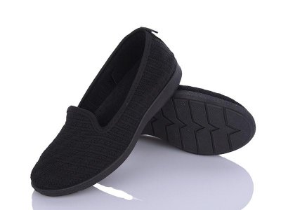 Туфли женские Sila (36-41) YC203 black (лето)
