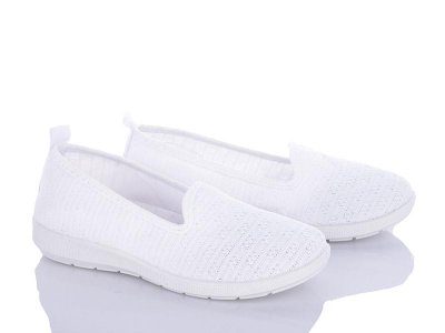 Туфли женские Sila (36-41) YC204 white (лето)