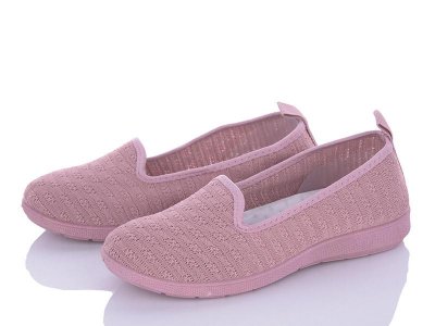 Туфли женские Sila (36-41) YC205 l.pink (лето)