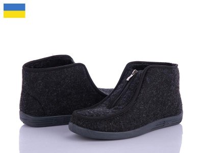 Ботинки мужские зима Vladimir (40-46) Каховка ботинок N22 черный (зима)