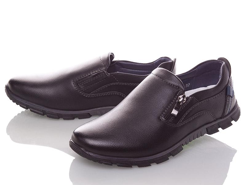 Туфли для мальчиков Clibee (32-37) WC19-23 black (деми)
