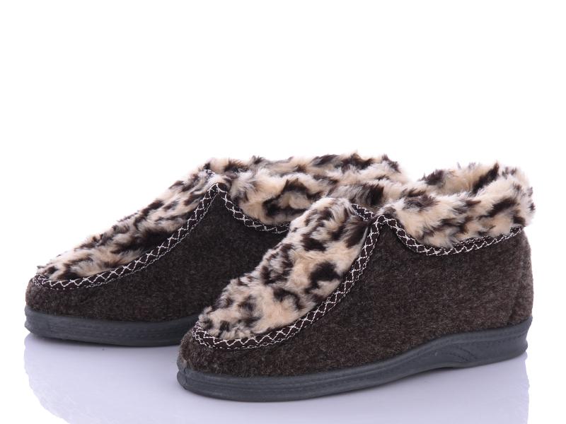 Ботинки женские зима Floare (37-42) 60-80 леопард (зима)