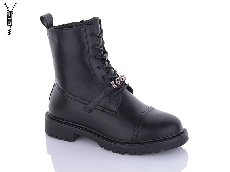 Ботинки женские зима QQ Shoes (36-41) 88-1 (зима)