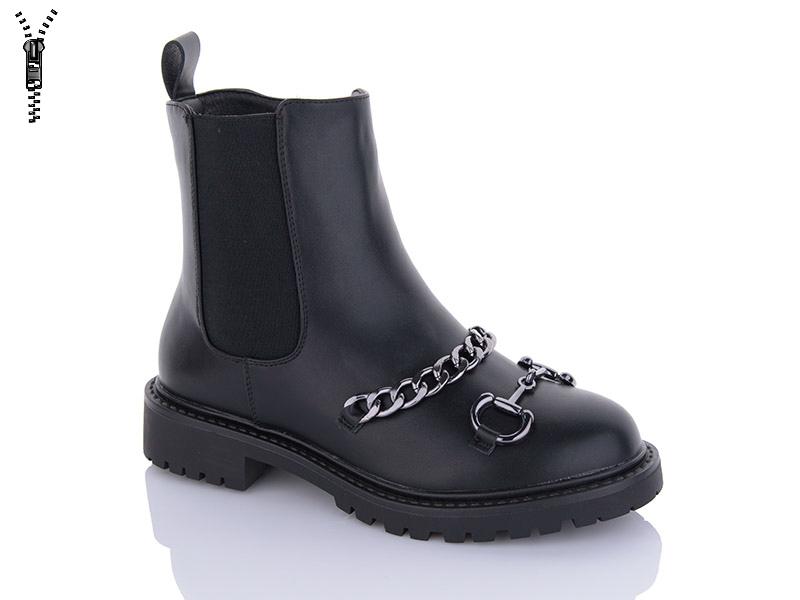 Ботинки женские зима QQ Shoes (36-41) 88-9 (зима)