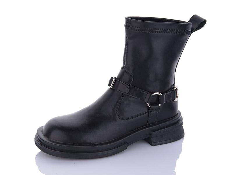 Ботинки женские QQ Shoes (36-41) A2592 (деми)