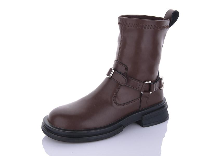 Ботинки женские QQ Shoes (36-41) A2593 (деми)