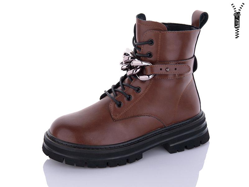Ботинки женские QQ Shoes (36-41) A2615 (деми)