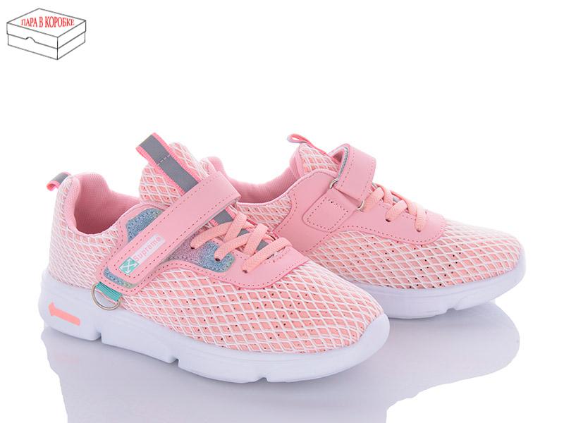 Кроссовки для девочек Цветик (31-36) X8060A pink (лето)