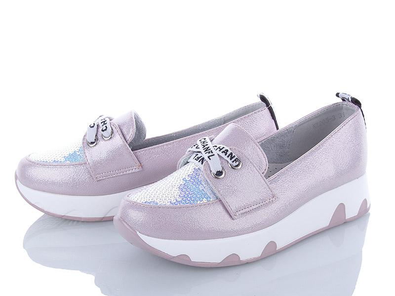 Туфли для девочек KLF (30-37) NX205-3 (деми)