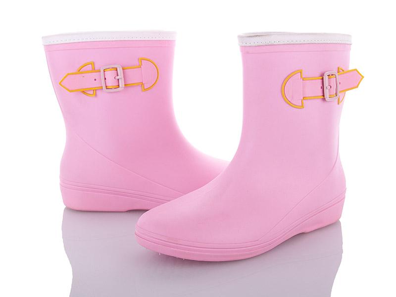 Сапоги женские Class-shoes (36-39) R818 pink (деми)
