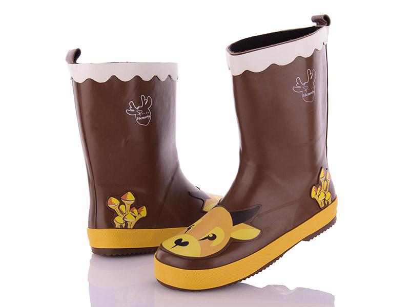 Сапоги детские для мальчиков Class-shoes (31-36) HMY207 brown (деми)