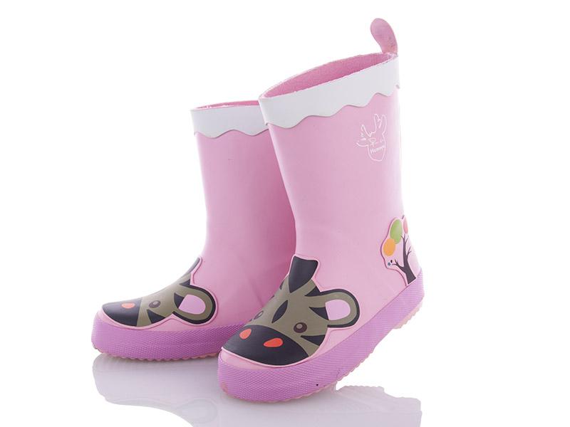 Сапоги детские для девочек Class-shoes (24-29) HMY4 pink (деми)