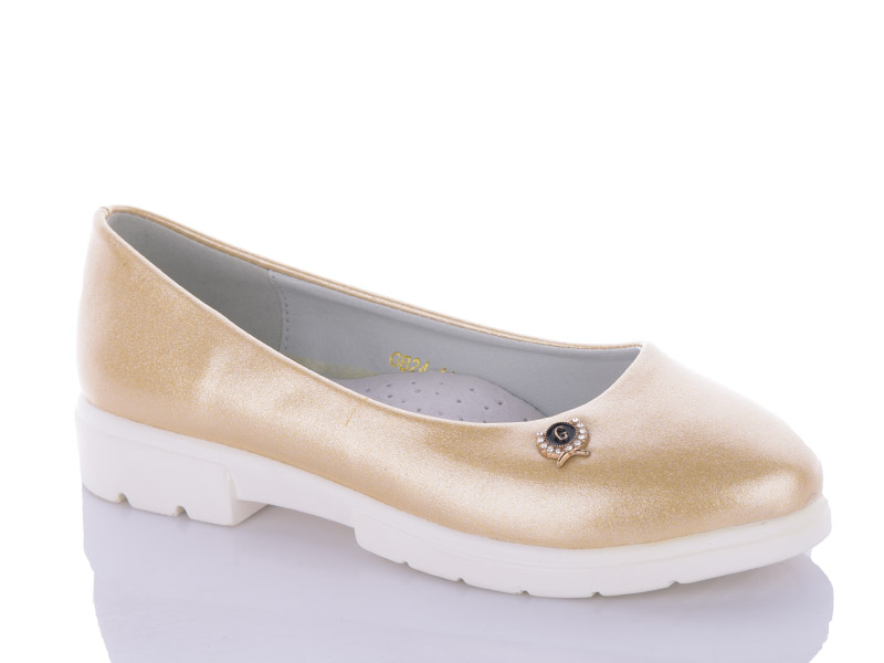 Туфли для девочек Леопард (30-37) GB24-14 (деми)
