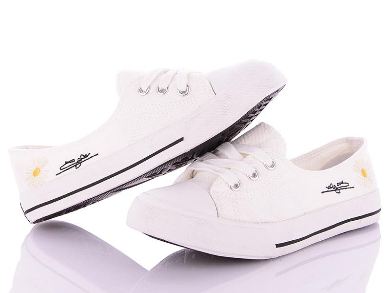 Кеды женские Class-shoes (36-40) 508 white (деми)