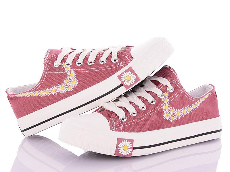 Кеды женские Class-shoes (35-40) 708 pink (деми)