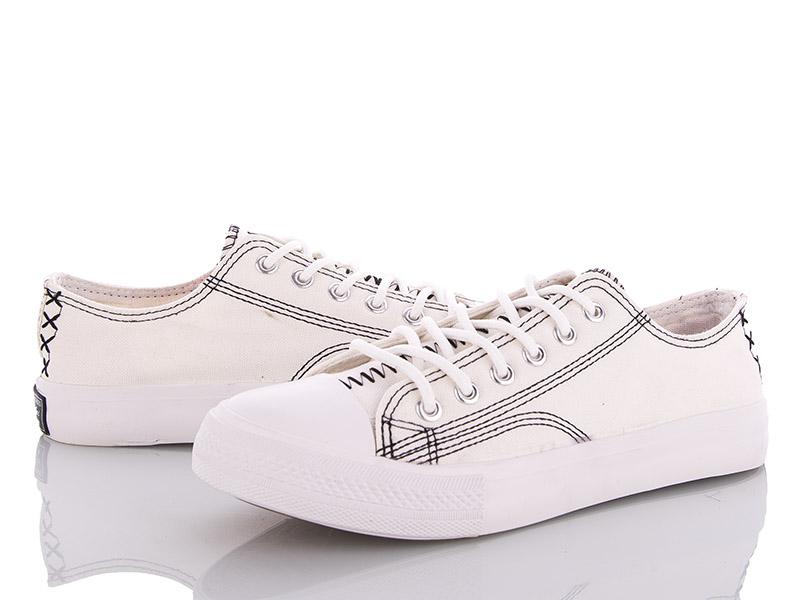 Кеды женские Class-shoes (36-40) A608 white (деми)