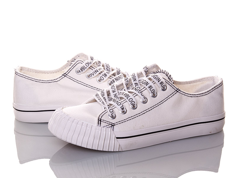 Кеды женские Class-shoes (36-40) 810 белый (деми)