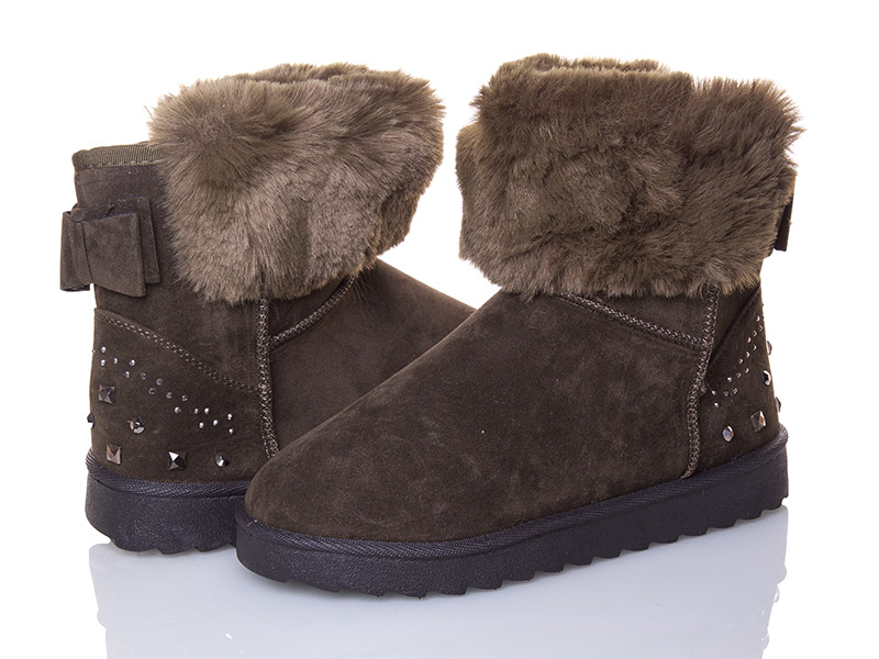 Угги (UGG) женские Class-shoes (36-40) 687 оливковый (зима)