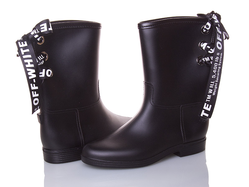Сапоги женские Class-shoes (36-40) 608-1B черный (деми)