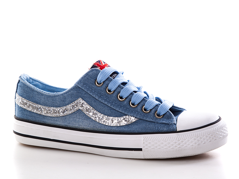 Кеды женские Class-shoes (35-40) X6 голубой (деми)