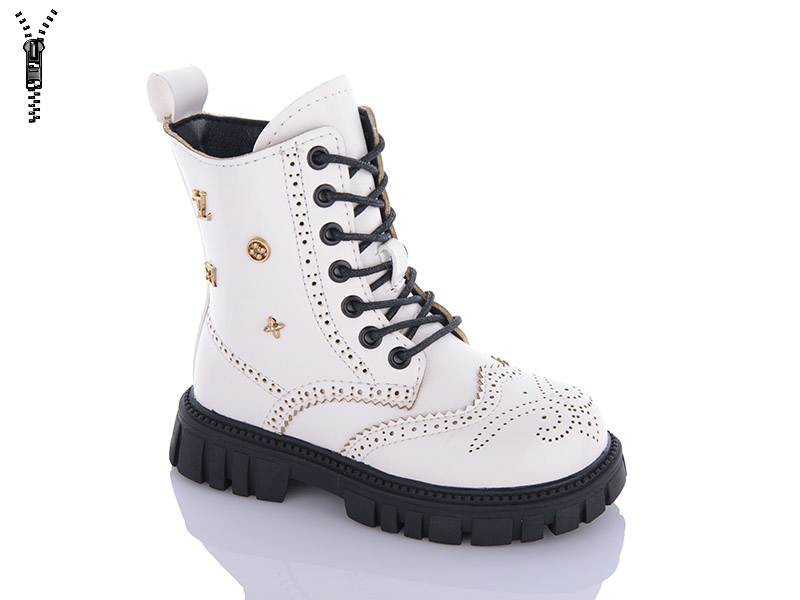 Ботинки для девочек Леопард (27-31) M28 beige (деми)