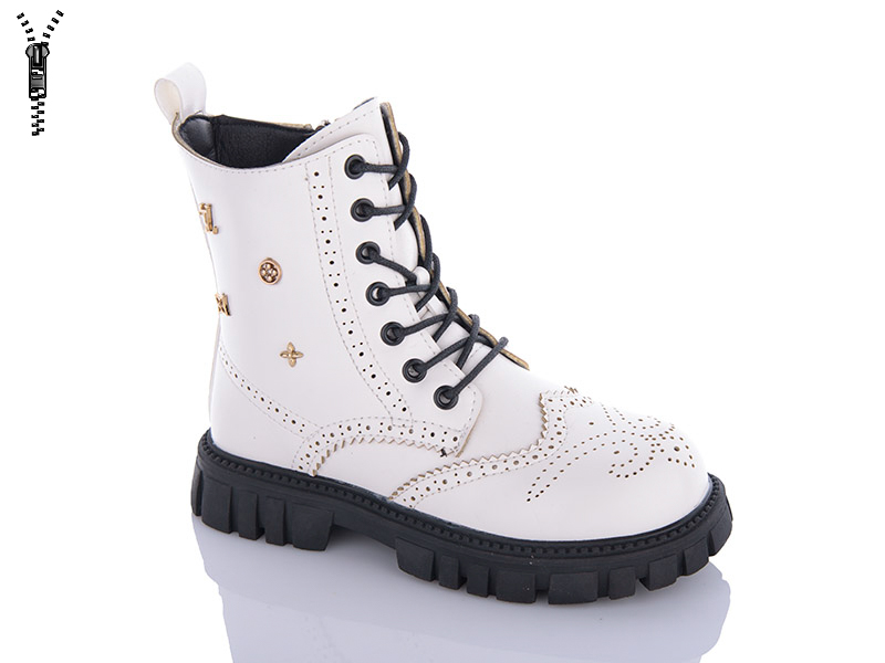 Ботинки для девочек Леопард (32-37) M28-28 beige (деми)