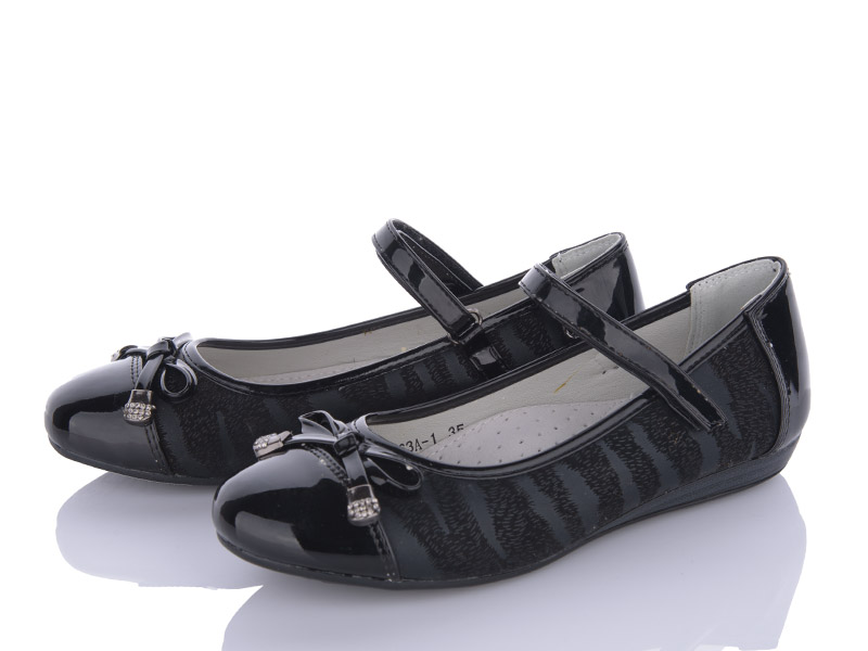 Туфли для девочек Viktoria (32-37) 63A-1 (деми)