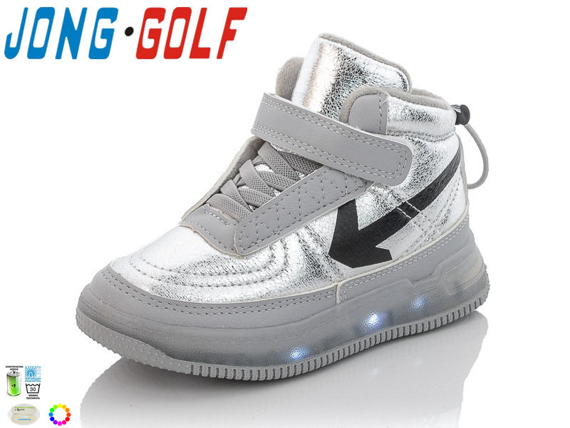 Кроссовки для девочек Jong-Golf (26-31) B30555-19 LED (деми)