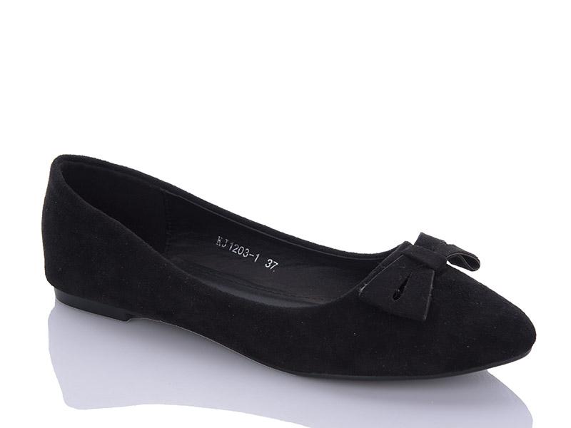 Балетки женские QQ Shoes (36-41) KJ1203-1 (деми)