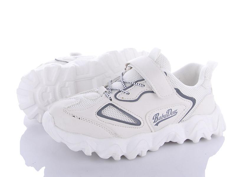 Кроссовки для девочек Class-shoes (32-37) BD2025-1 white (32-37) (деми)