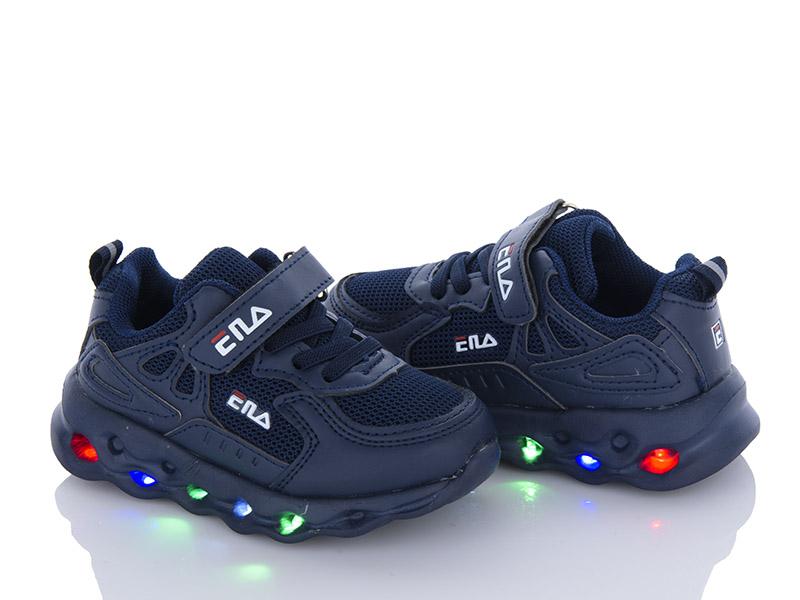 Кроссовки для мальчиков Alex (21-26) 2105-1 LED (деми)
