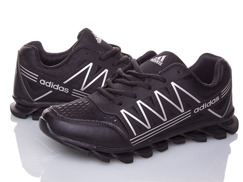 Кроссовки мужские Class-shoes (41-45) MAX90-21 black-silver (деми)