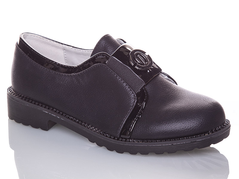 Туфли для девочек Башили (31-36) JH13 black (деми)