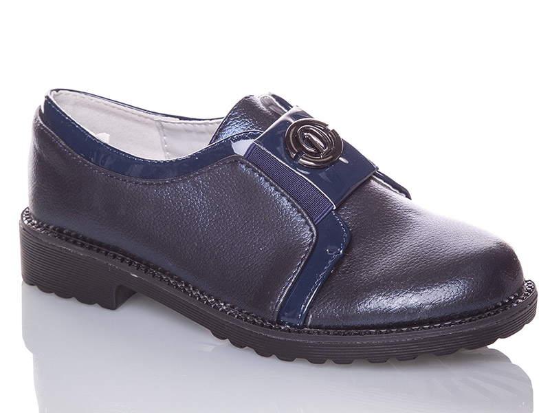 Туфли для девочек Башили (31-36) JH13 blue (деми)