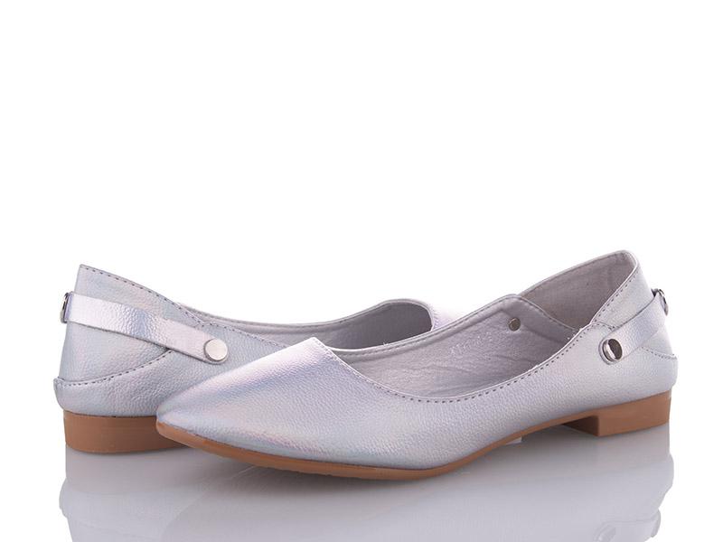 Балетки женские QQ Shoes (36-41) KJ1114-2 уценка (деми)