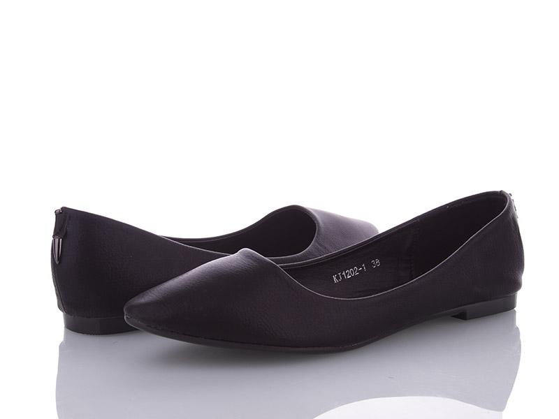 Балетки женские QQ Shoes (36-41) KJ1202-1 уценка (деми)